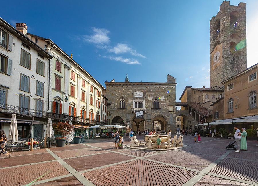 bergamo piazza vecchia